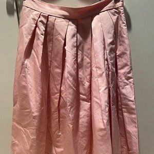 pink Banana Republic pleated skirt with pockets size 4